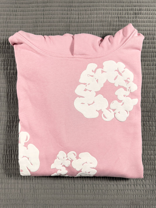 Denim Tears Cotton Wreath Hoodie – Powder Pink (Authentic FW24)