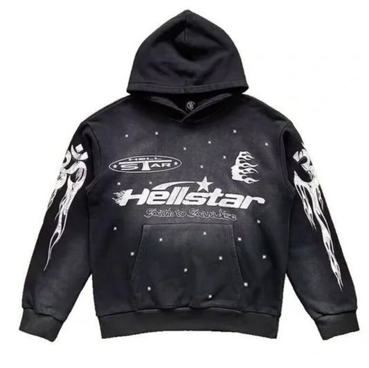 Hellstar “Path to Paradise” Hoodie – Black (Authentic 2023 Edition)