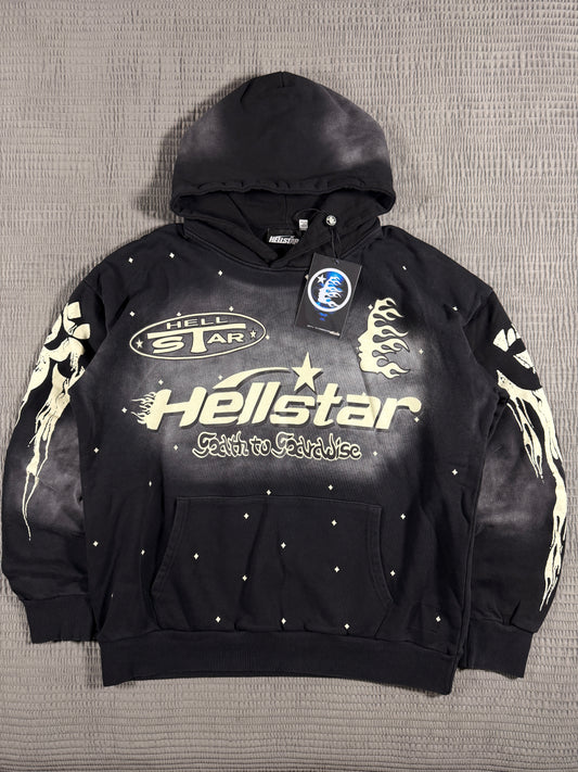 Hellstar “Path to Paradise” Hoodie – Black (Authentic 2023 Edition)